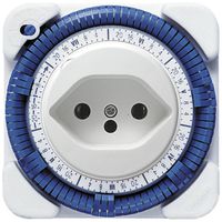 Steckdosenschaltuhr Wochenprogramm Theben 27W weiss