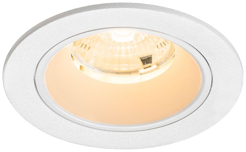 LED-Downlight SLV NUMINOS S 6.7W 1050lm 3000K WB DALI Ø80×52mm ws