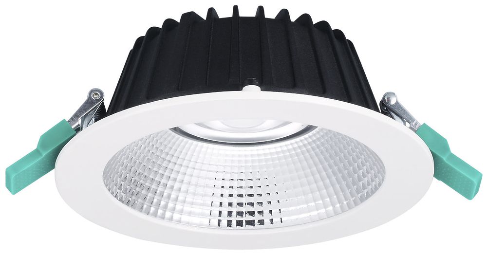 EB-LED-Deckenleuchte INSAVER SLIM 150 DALI 9W 1150lm 840 IP44/20 weiss