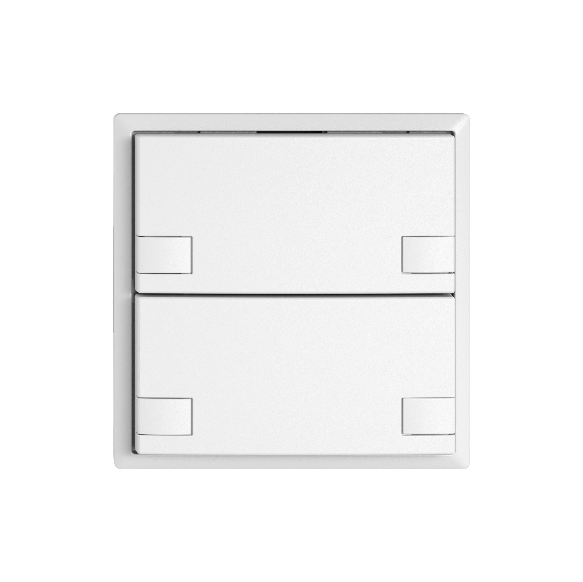 Universaltaster EDIZIO.liv UNI SNAPFIX® 5…48V o.LED 2× 2-Tbed.ws