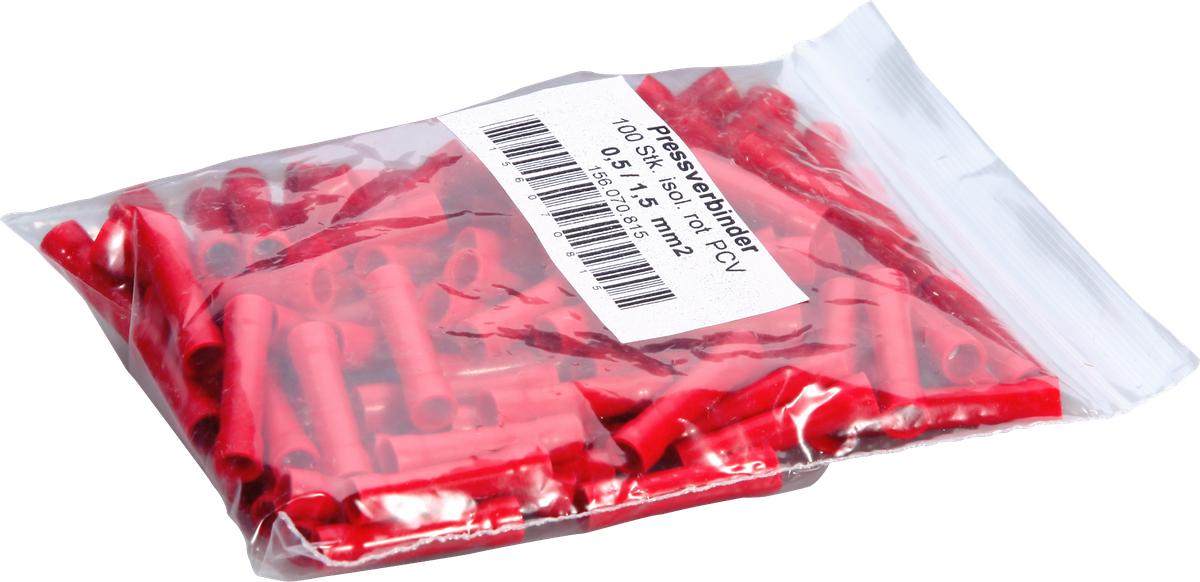 Pressverbinder Tyco TE AMP PLASTI-GRIP 0.5...1.5mm² PVC rt