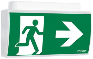 Lampada di emergenza ESYLUX SLE LEDi SC/C fissaggio murale