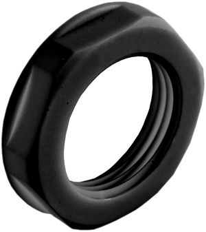 Gegenmutter 6-kant AGRO PA M20 schwarz