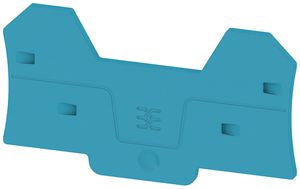 Abschlussplatte Weidmüller ALEP 4C 4mm² 81.3×45.3×2.1mm blau