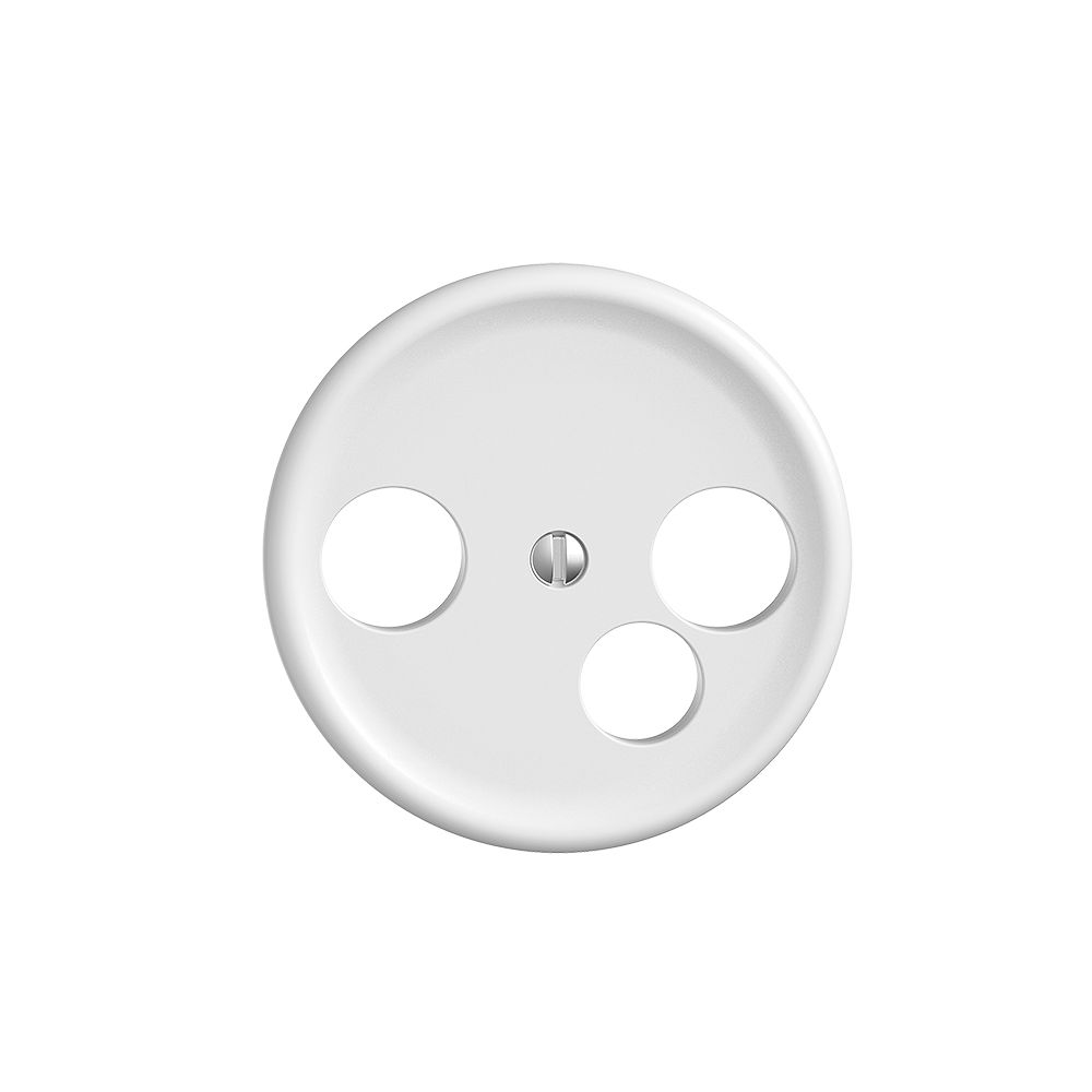 Frontplatte STANDARDdue weiss für R/TV/NET