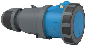 Kupplung CEE Bals INNOLINQ-Design 3P 125A 230V blau 6h IP67 Schraubklemme