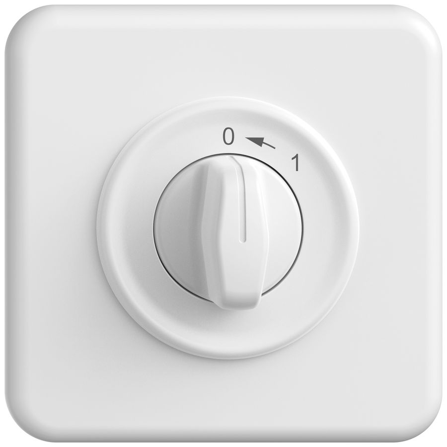 Contact pivotant ENC STANDARDdue SNAPFIX® 0<-1/2P avec manette rotative bc