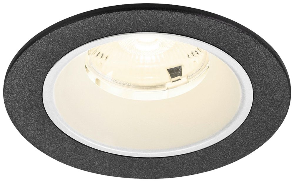 LED-Downlight SLV NUMINOS S 6.7W 1050lm 4000K NB DALI Ø80×52mm sz/ws