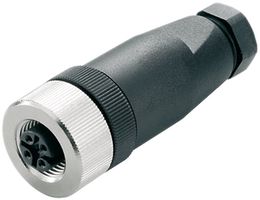 Stecker Weidmüller SAIB Buchse gerade Schraub M12 0.75mm² 4…6mm 4L