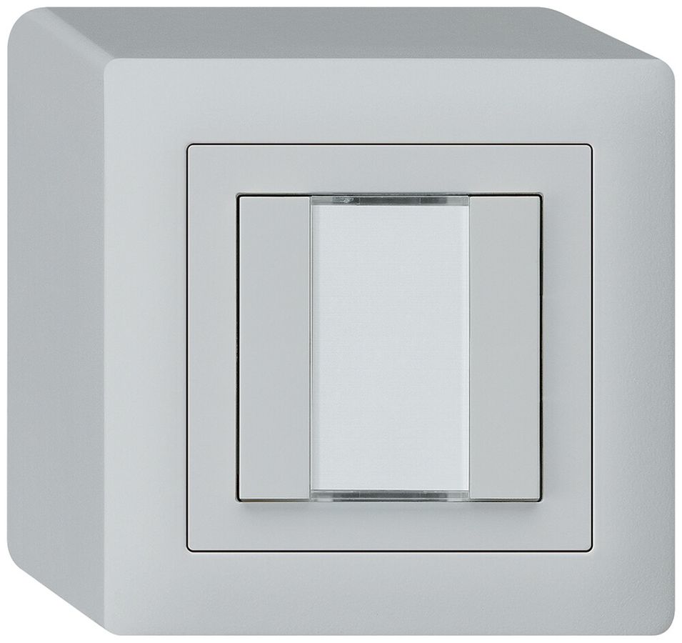 AP-Taster kallysto KNX 2×hellgrau s/e-link