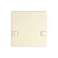 Taste 1/1 EDIZIO.liv KNX und UNI mit SNAPFIX® mit LED 2-Tastenbedienung cr