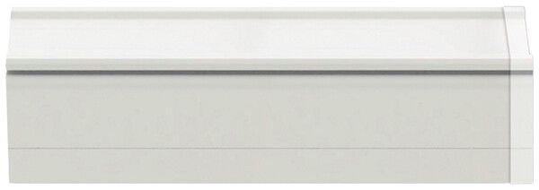 Elemento terminale DOTLUX LINEAselect, 256×64×63mm, in accaio, senza premistoppa