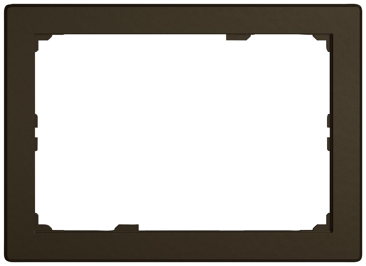 Abdeckrahmen EDIZIO.liv 2×3 208×148mm umbra