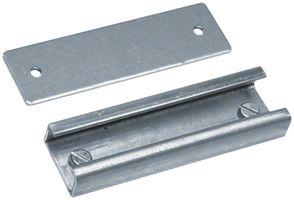 Kabelabfangschiene Hager univers 1-feldrig C-Profil 30×15mm Schlitz 17mm