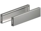 Cache-socle Rittal VX 8660.072 600×100mm kit latéral acier fin 2 pcs