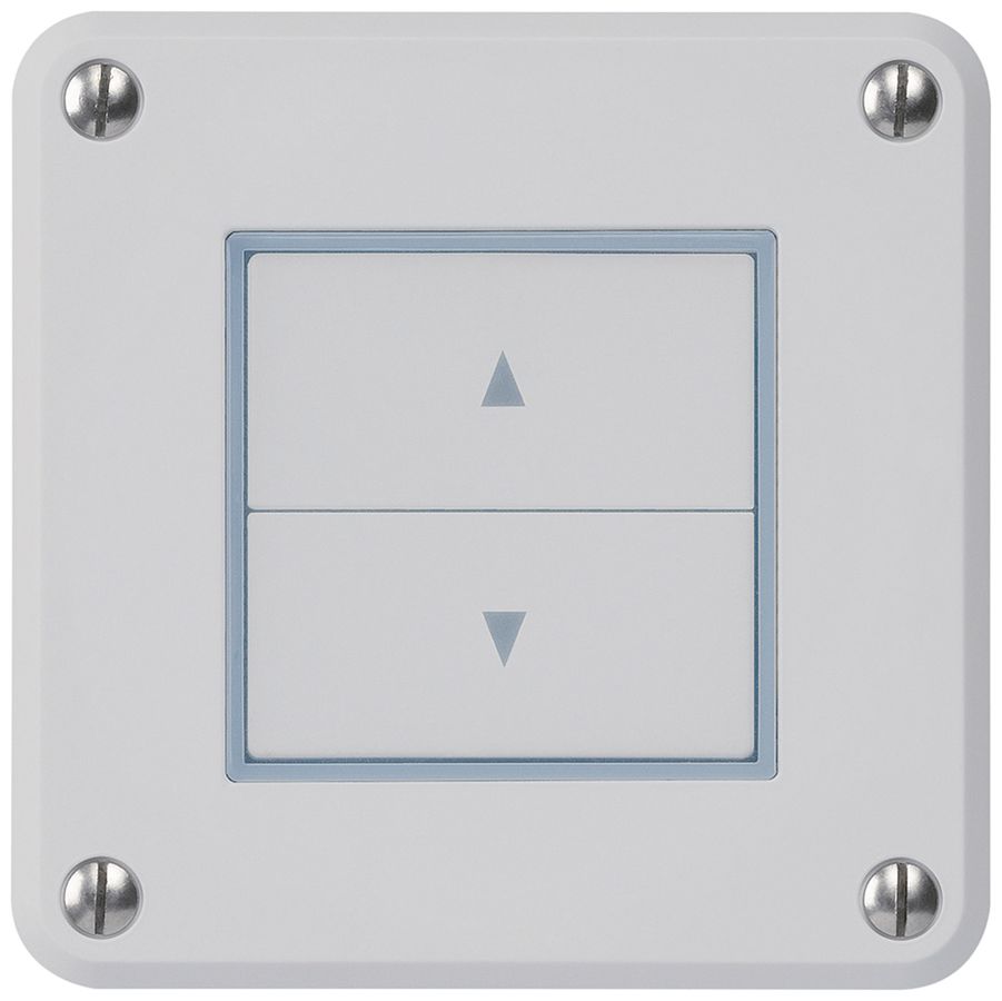 UP-Storentaster robusto IP55 grau mit 2 Funktionstasten