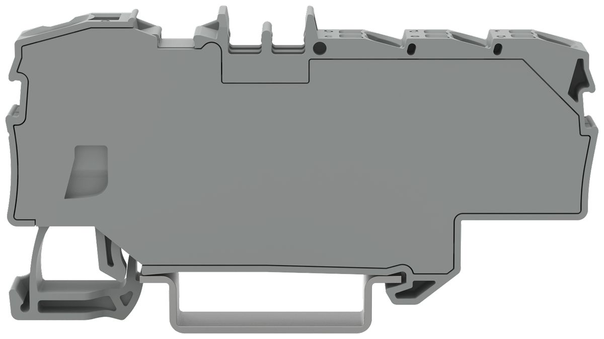 Borne de passage WAGO Contact TOPJOB S 1×6/6×1.5mm² gris