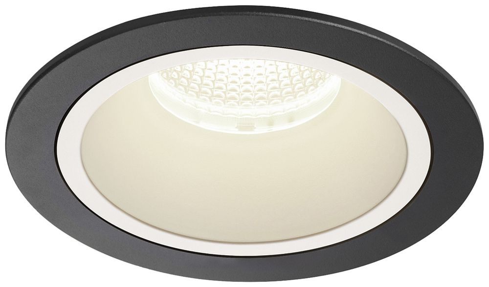 LED-Downlight SLV NUMINOS L 25.4W 2450lm 4000K 40° DIM Ø130×85mm sz/ws