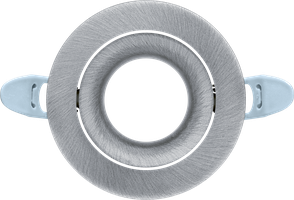 Anello frontale per Lily Ø82mm rotondo argento