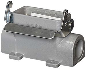 Boîtier d'embase Walther PROCON T701410MS, raccord 1×M20, H=52mm, Al