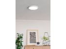 LED-Deckenleuchte Eglo FUEVA 16W 0…1800lm 2700…6500K IP44 DIM Ø278×25mm weiss