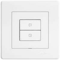 UP-Montageset EDIZIO.liv Wiser SNAPFIX® f.Szenentaster 2 Szenen vert.2 Tast.ws