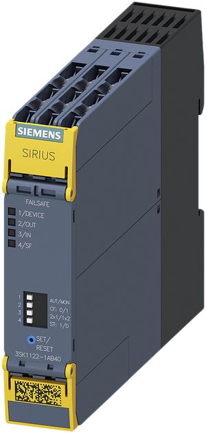 Dispositif de sécurité Siemens SIRIUS Advanced 3SK1 3+1 sorties à vis