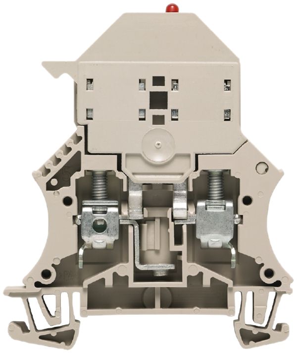 Sicherungs-Reihenklemme Weidmüller WSI /LD 10…36VUC Schraub.6mm² TS35 beige