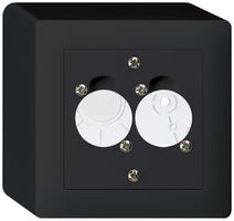 Kit de montage AP pour 2 XLR kallysto noir