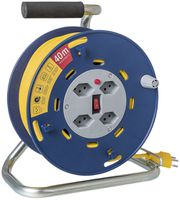 Kabelrolle STERO LOOP Gr.0 4×T13 40m TD3×1.5mm² blau/grau