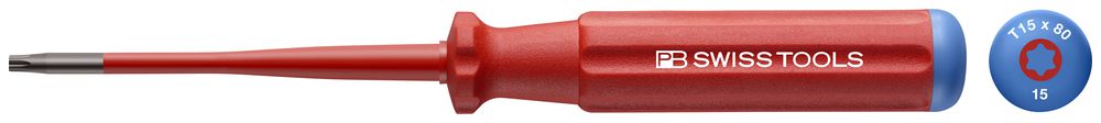 Schraubenzieher Torx PB T15×80mm VDE 1000VAC/1500VDC