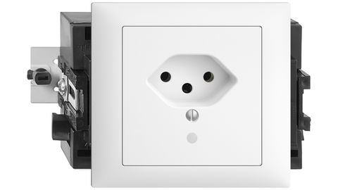 Steckdosen 1×Typ 13