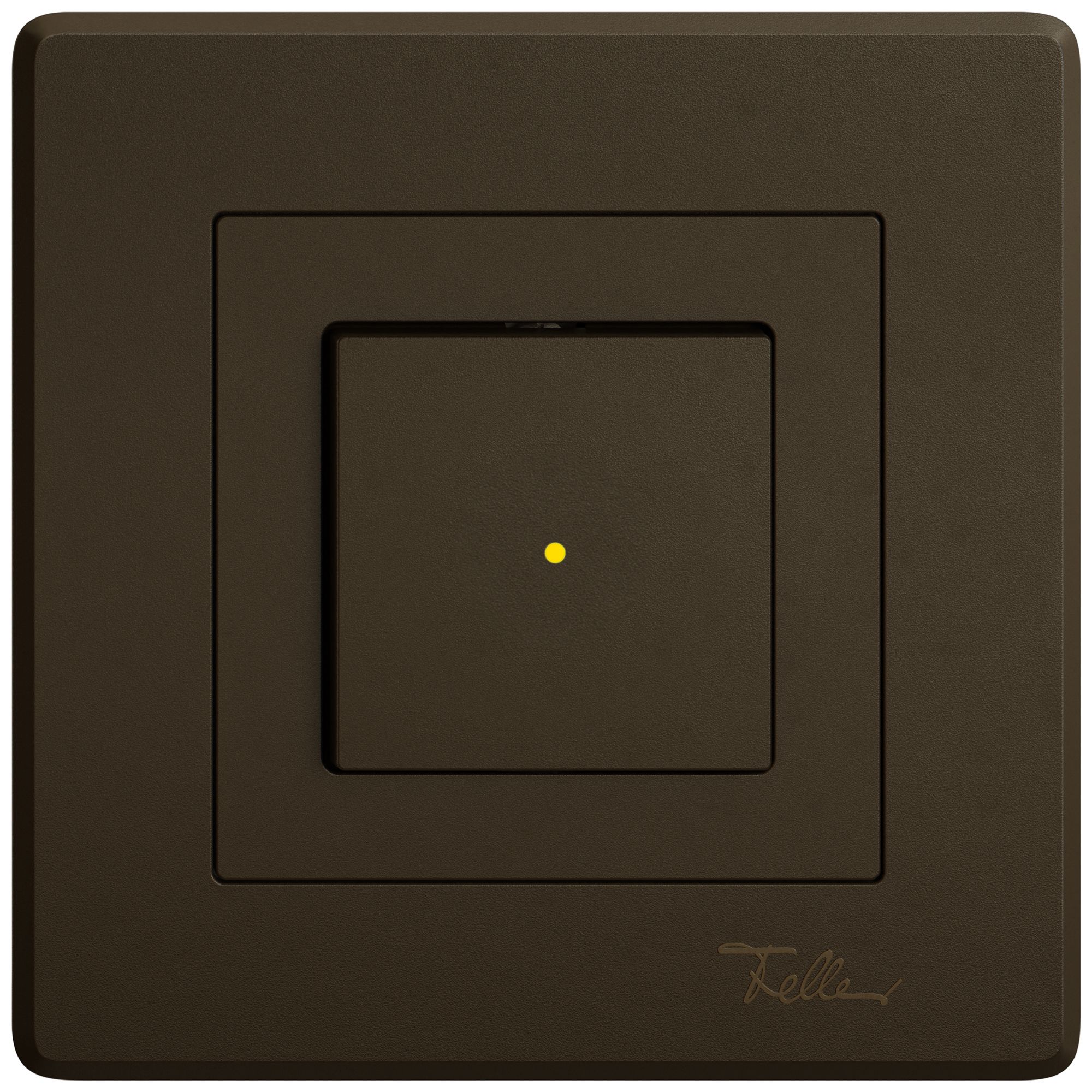 Poussoir ENC EDIZIO.liv SNAPFIX® ARL/1P éclairage frontal jaune br