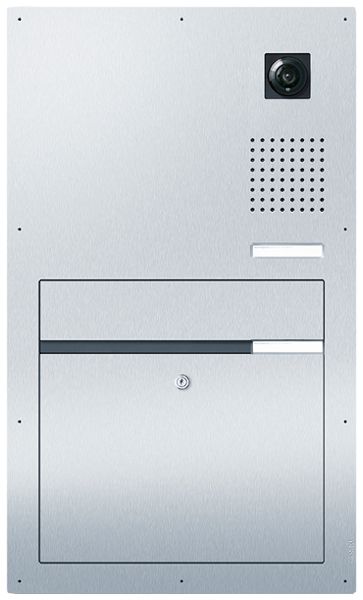 Clapet pour courrier vidéo Siedle Classic bus 1 caméra 12VAC 782×466×290mm IP54