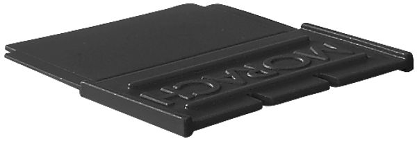 Trennplatte MT Crallo-Leu 72×56×4mm schwarz