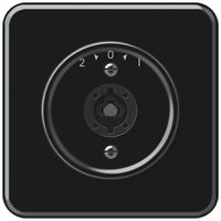 UP-Schwenktaster origin ohne Zylinder 1P 2>0<1 10A 230V 92×92mm schwarz