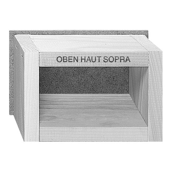 UP-Einlasskasten FH Holz FLF 1×3