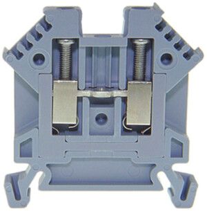Morsetto di passaggio componibile WZ Ex 0.5…2.5mm² 24A 1000V vite 2×1 35mm gr
