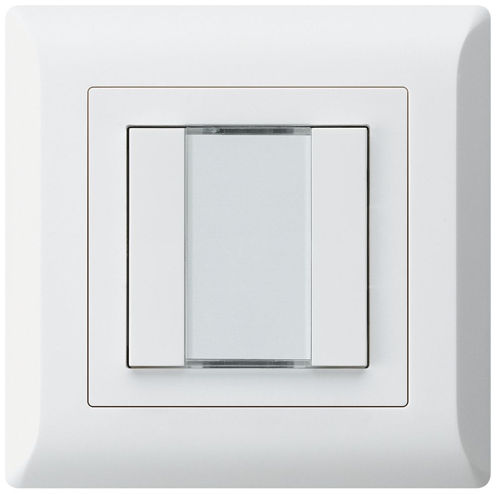 Poussoir ENC kallysto.line KNX 2×s/e-link blanc