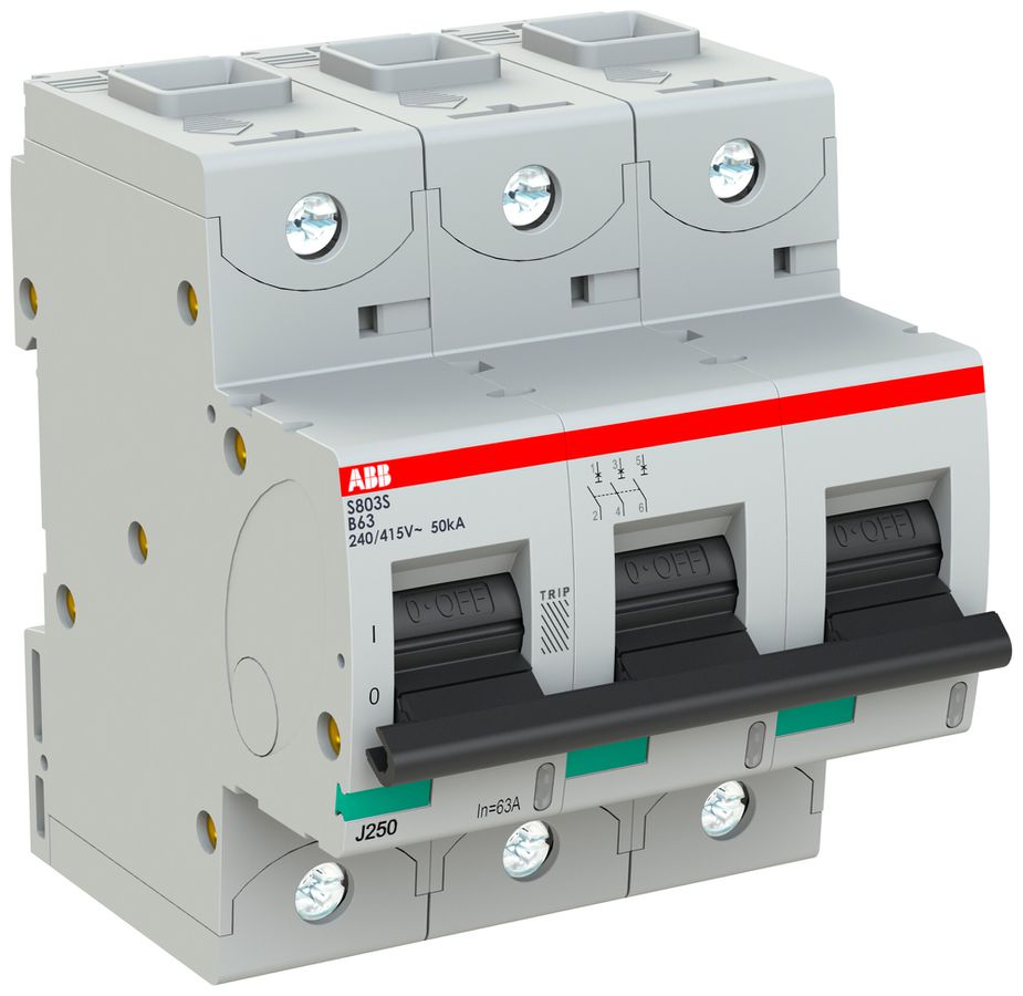 Disjoncteur ABB S803S-B 63A 50kA