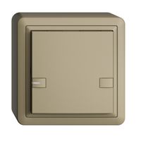 AP-KNX-Taster RGB EDUE, 250mW, m.RGB-LED, 1×Taste, 2×Tastenb., sa