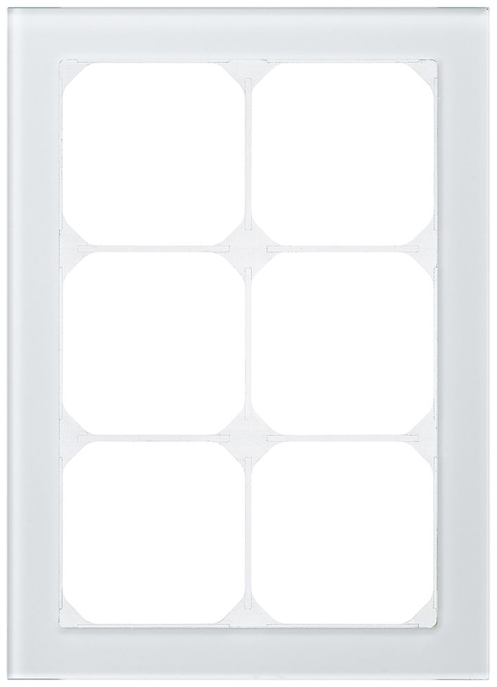 Cadre de recouvrement KAL.art 3×2 214×154mm verre blanc