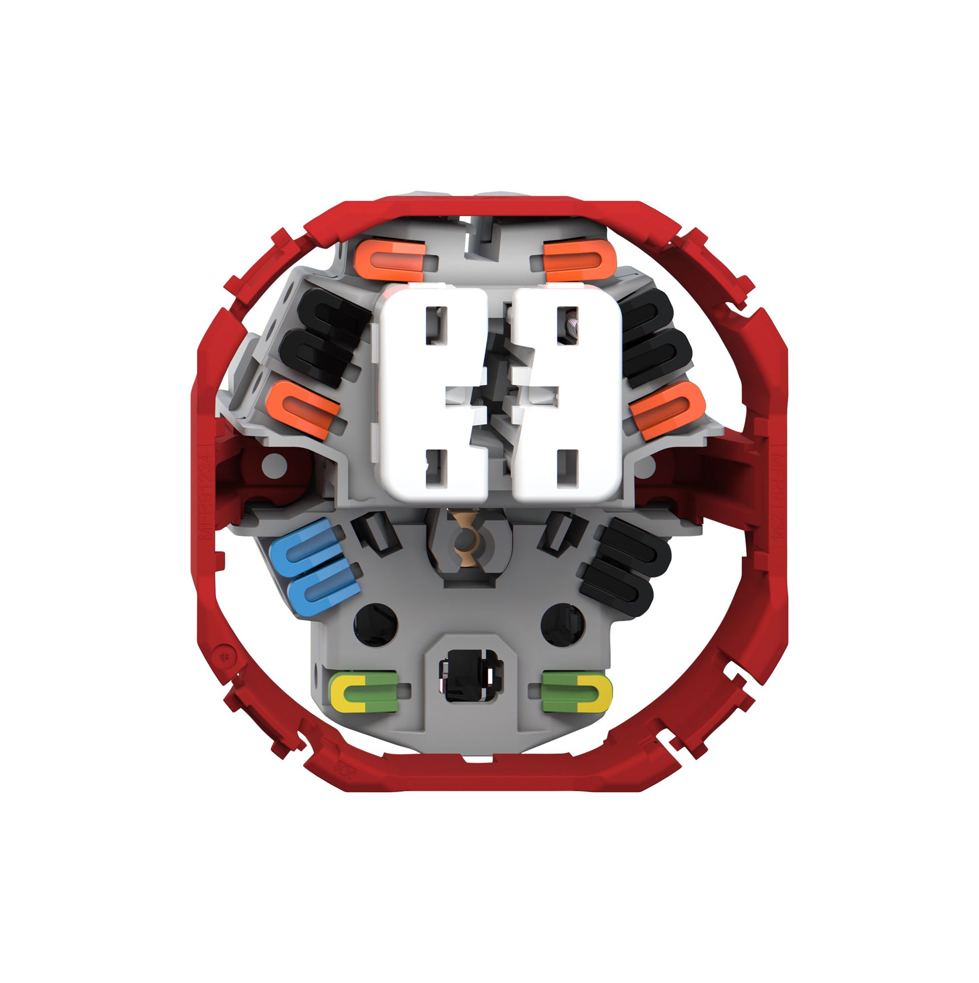 Kombination Feller SNAPFIX® 2×AR+T13