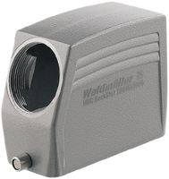 Steckergehäuse Weidmüller HDC 40D Längsbügel Unterteil hoch Gr.6 1×M25 seitlich