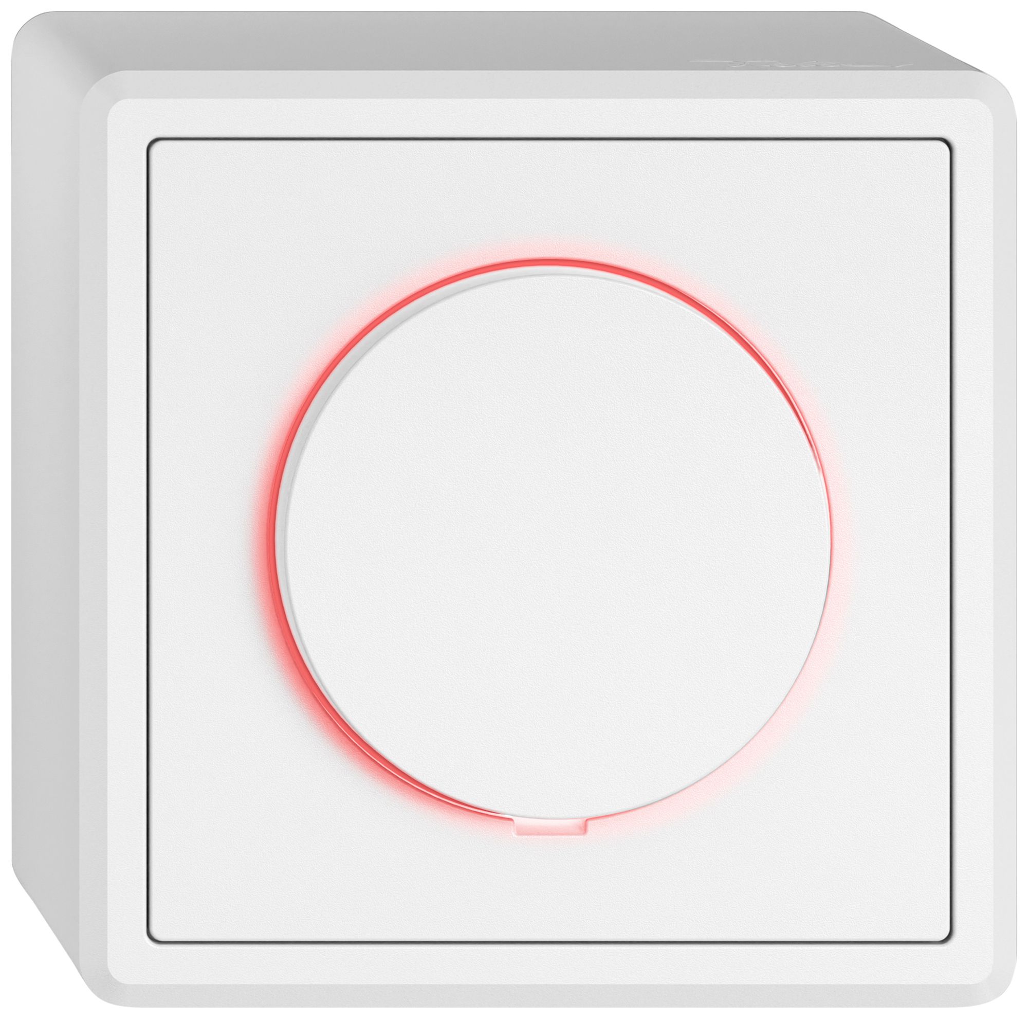 AP-Dimmer EDIZIO.liv SNAPFIX® bel.rt Phasenabschnitt 20…300W/20…300VA ws