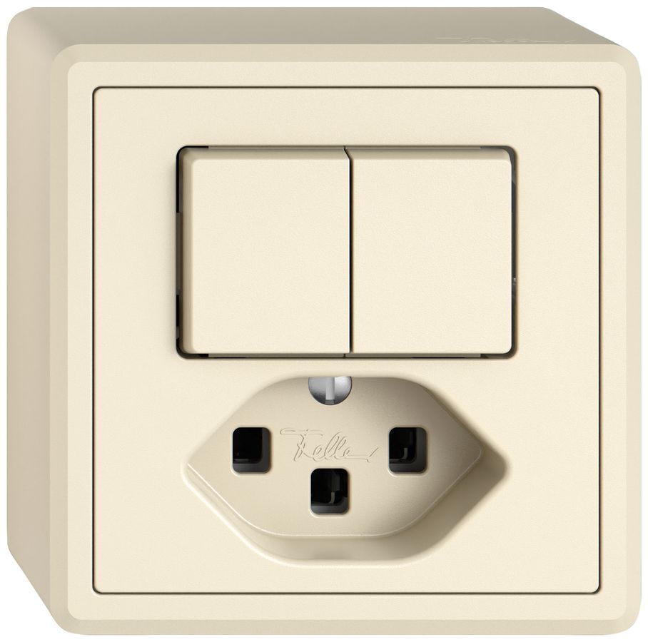 AP-Kombination EDIZIO.liv SNAPFIX® AR+Schema 3+T23 cr