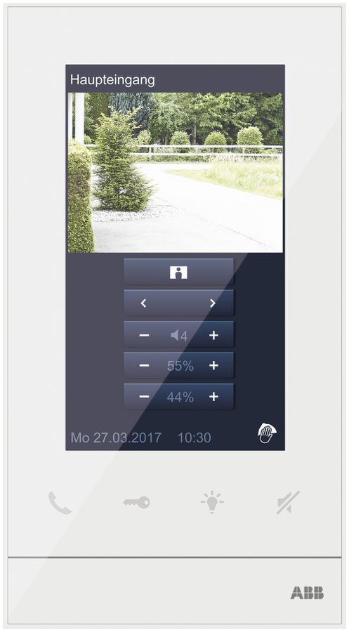 Stazione interna AP ABB-Welcome video 126mm (5"), bianco