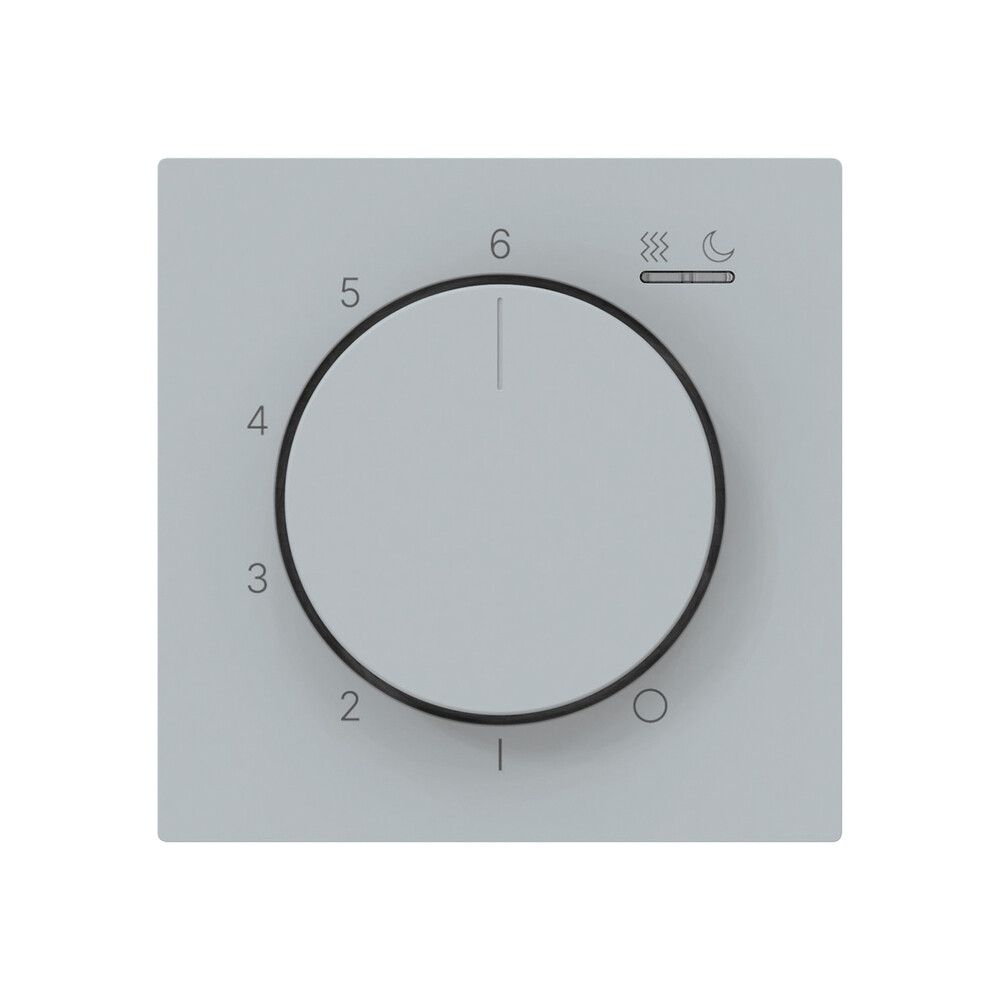 Raumthermostat kallysto An/Aus 230VAC 4A 60×60mm grau