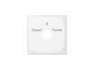 Plaque frontale SIDUS avec gravure blanc