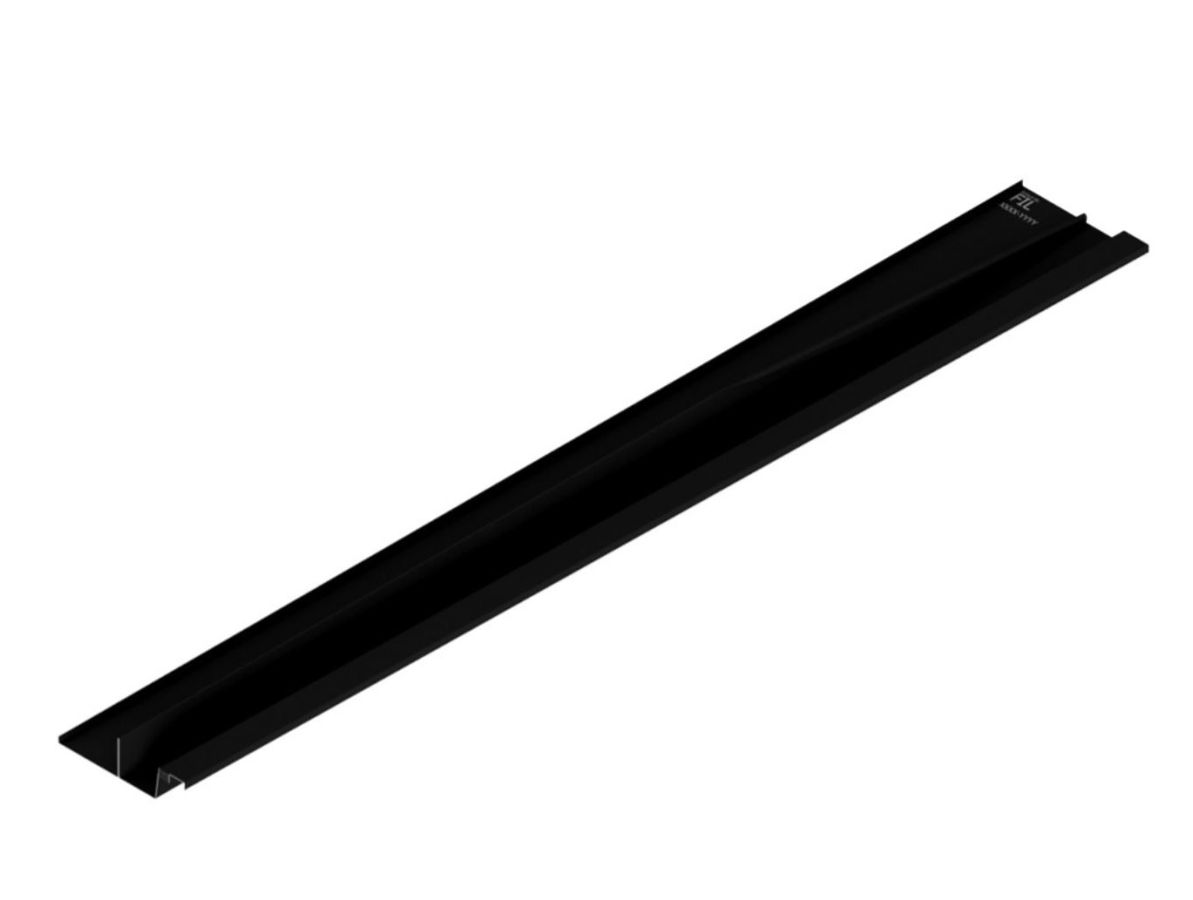 Solrif Seitenblech innen links  für Modulhöhen 1150-1199mm, Aluminium
